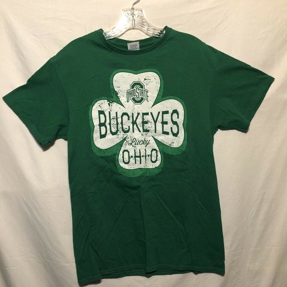 Ohio State Buckeyes Other - Ohio State Buckeyes Lucky Shamrock T-Shirt Size M